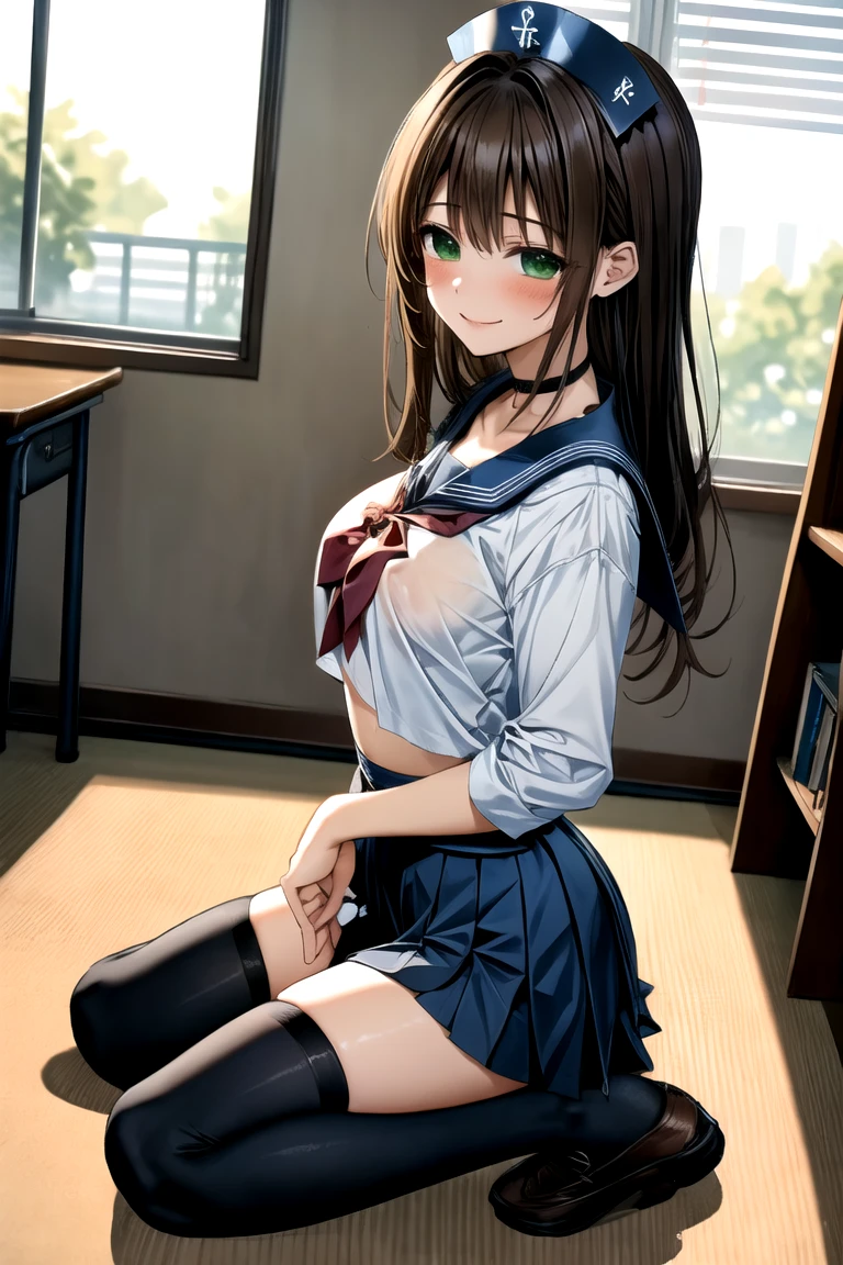 very cute and beautiful girl,(Very detailed美しい顔),Sailor ,(Navy blue pleated mini skirt),
(Skirt Lift,White panties),(smile),blush,View your viewers,Black Hair,
Antique hotel bedroom,Luxury furniture,balcony,Ocean View,
(Highest quality,masterpiece:1.2),Absurd,High resolution,Very detailed,Very detailed,32K,8k resolution,
Intricate details,Movie Scenes,Detailed Background,alone,Dynamic Angle,
Natural light,Hair blowing in the wind,Beautifully detailed skies,