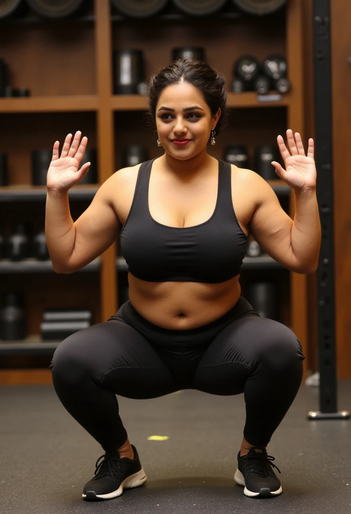Looks like Sonakshi Sinha,wearing a sleeveless top
,31 year old woman,chubby ,studio quality ,arms up,armpits, armpits,sweat,sweaty,sweaty armpits,awesome armpits,sweating ,sleeveless,exhausted,tired, purple blouse, purple outfit,wearing arm bands,arms raised,very tired,sweating,arms raised,both arms raised,sweaty,red arm warmers,red arm bands