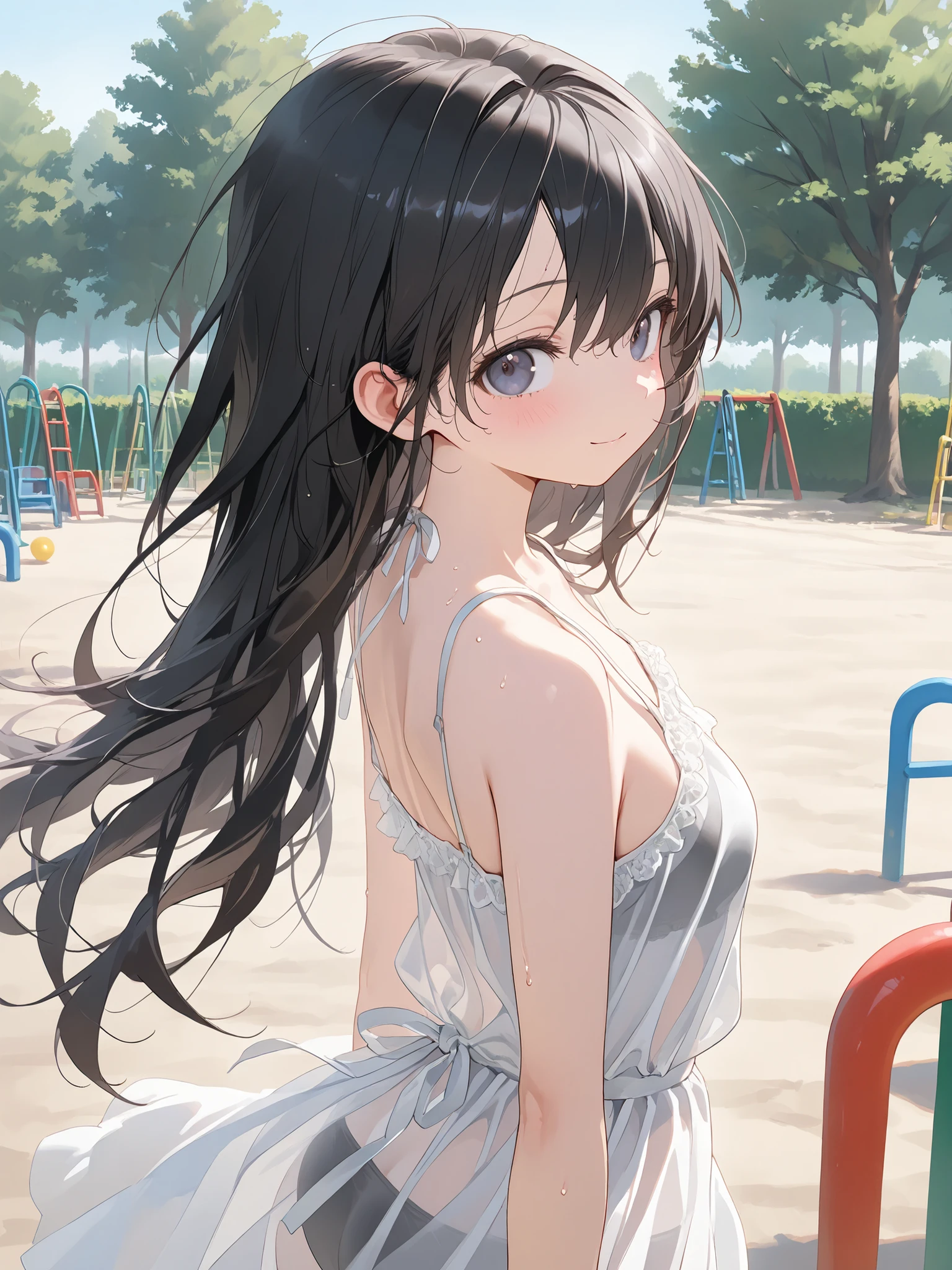 Yuikotegawa, yui kotegawa, Black Hair, (Brown eyes:1.5), Long Hair,happy smile, smile, Open your mouth,Glasses,Cold shoulder tops,Short sleeve,Shorts,Stiletto heels,Walking,morning,morning陽,The sun is rising,whole bodyがイラストに入るように,
break outdoors, School,school gate,
break looking at viewer, whole body,
break (masterpiece:1.2), Highest quality, High resolution, unity 8k wallpaper, (figure:0.8), (Beautiful attention to detail:1.6), Highly detailed face, Perfect lighting, Highly detailed CG, (Perfect hands, Perfect Anatomy),