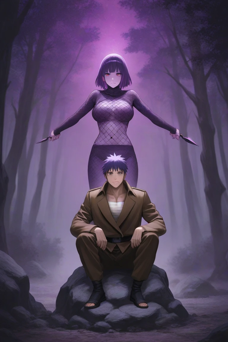 picture of hinata hyuga with sexy body with raikage