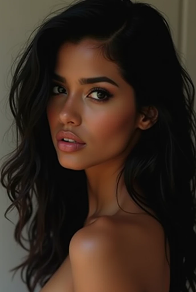 18 year old dark skin Bangladeshi girl with big boobs and pussy 