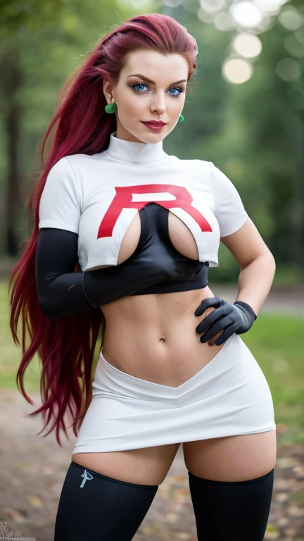Mujer arafed con una camisa roja y blanca posando para una foto., Amouranth, Streamer de Twitch, better known as Amouranth, Streamer de Twitch / Jugador Ludwig, Hermosa maga Stella Maeve, Ava Max, her belly button is exposed, Tifa Lockhart con pelo blanco, Angelawhite, Ariana Grande como Sith, twitch emote