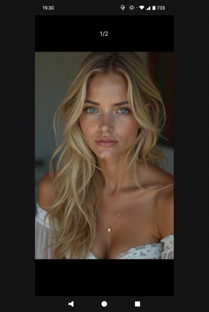 Professional photography of blonde girl, con vikini