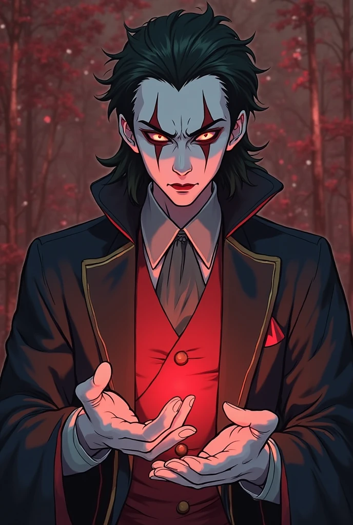 A demon in a dark place