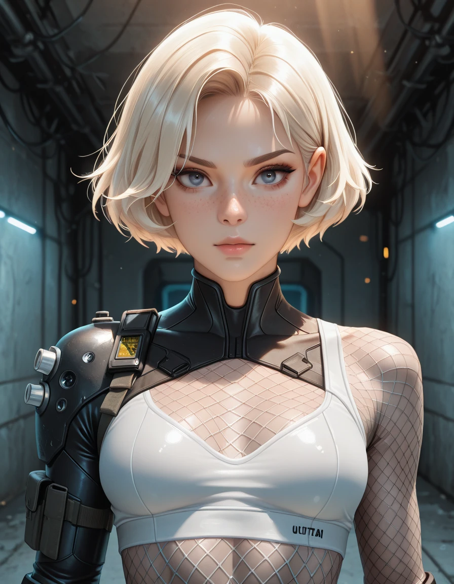 (masterpiece, best quality, highres)
<lora:CyberSandraDorsett:0.8>
CyberSandraDorsett, 1girl, short hair, blonde hair, full shot