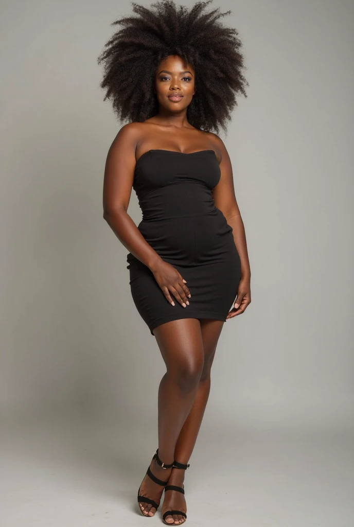 black woman full length