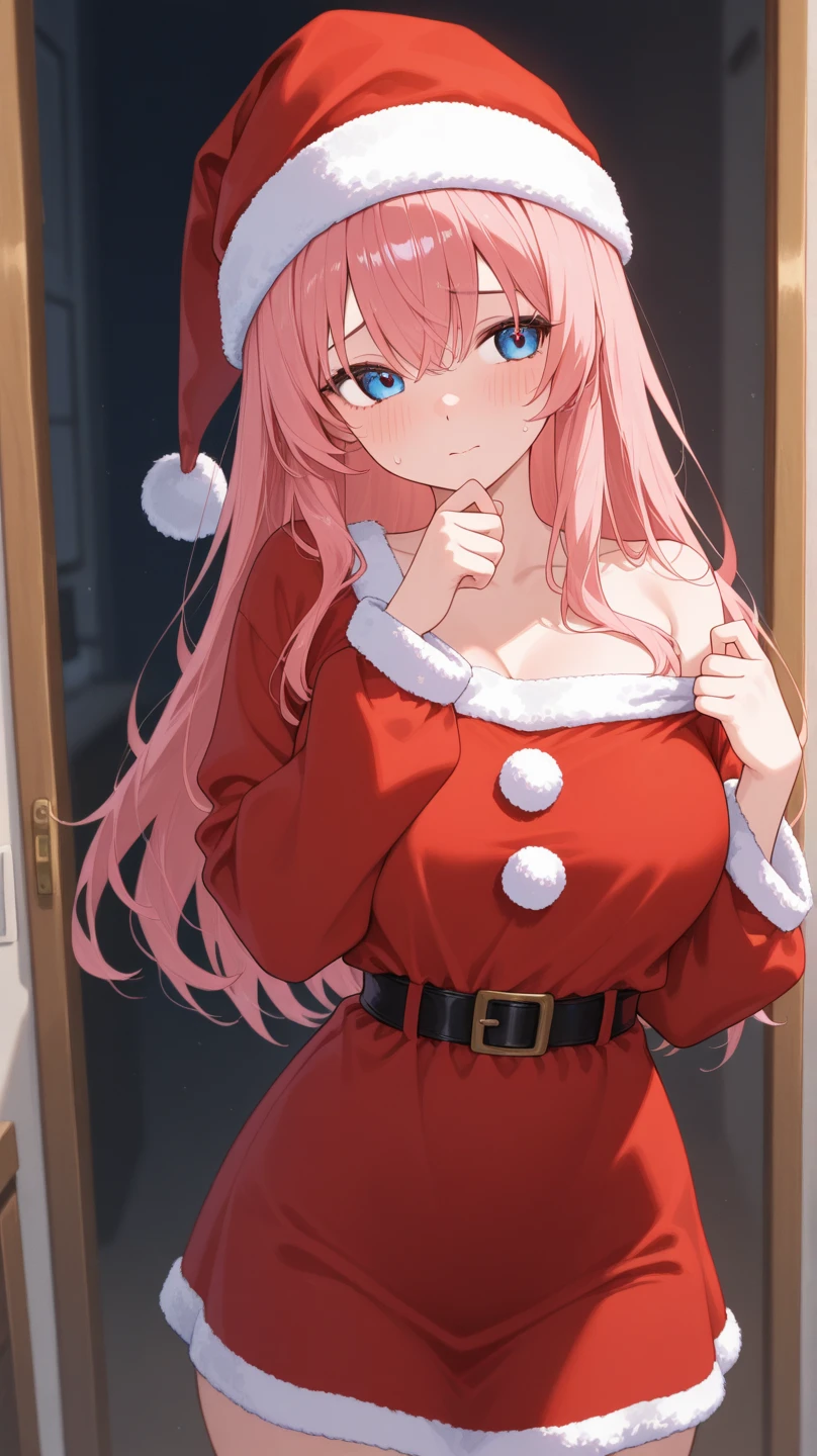 Nino Nakano,Pose sexy,Disfraz de Navidad,Pueblo