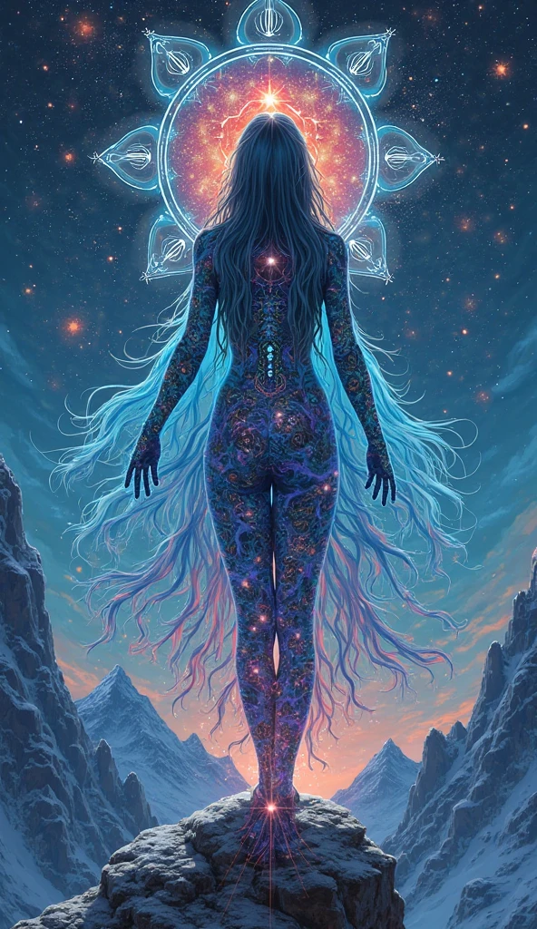 lifelike (female goddess) silhouette, best quality, splashed, dripped ,alcohol ink, abstract, oil on water, extremely detailed background, fine art, shadows, <lora:Stardust-XL:0.6>, black hole, nebula, galaxy, event horizon, big bang, <lora:wowifierXL:0.6>