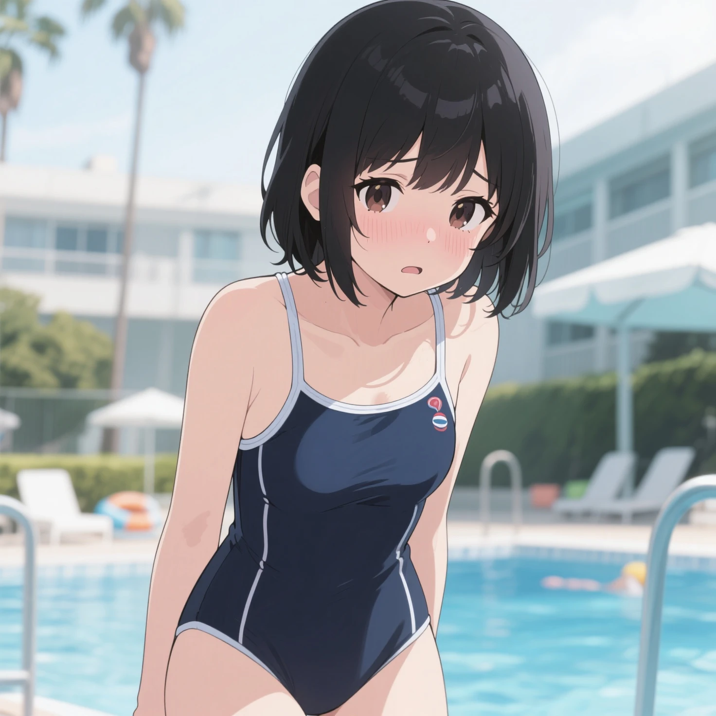 masterpiece、clear、be familiar with、Girl's thighs、natural background、beautiful thighs