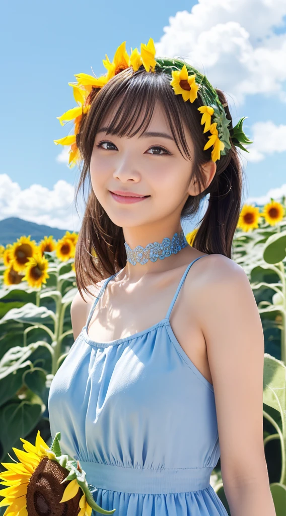 hight resolution、high-level image quality、in 8K、Real live-action、生a picturegraphy、top-quality、masterpiece、超hight resolution、生a picture、ren、Beautiful fece、masutepiece、((Obscene content))、For adults、charm of 、absurderes、((((Japan elementary school students))))、Japan Girl、((8years old))、((with round face))、((Tanuki face))、((Cute little face))、(((((A look of shame)))))、de pele branca、((chubby figure))、小柄、Juvenile physique、Smaller chest、kne、 thighs thighs thighs thighs、独奏、fullllbody、Very nice、(((white ruffle white tank top:1.0) ))、 ((Pubic area))、(Mansuji)、((White panty))、Are sleeping、(Photorealsitic:1.37)、Photon mapping、Realistic、Radio City、Physically Based Rendering、depth of field rally background、a picture、(((a junior idol in Japan)))、Sparkling eyes、shiny lip、too bright natural light、The Bright Sun、Too bright sunlight、(((((8years old)))))、(((Pubic area)))、(Mansuji)、white tank tops、Open your legs、Open your crotch、Show off,(((Dog Pose)))、NSFW、((The background is a sunflower field))、((a straw fedora hat))