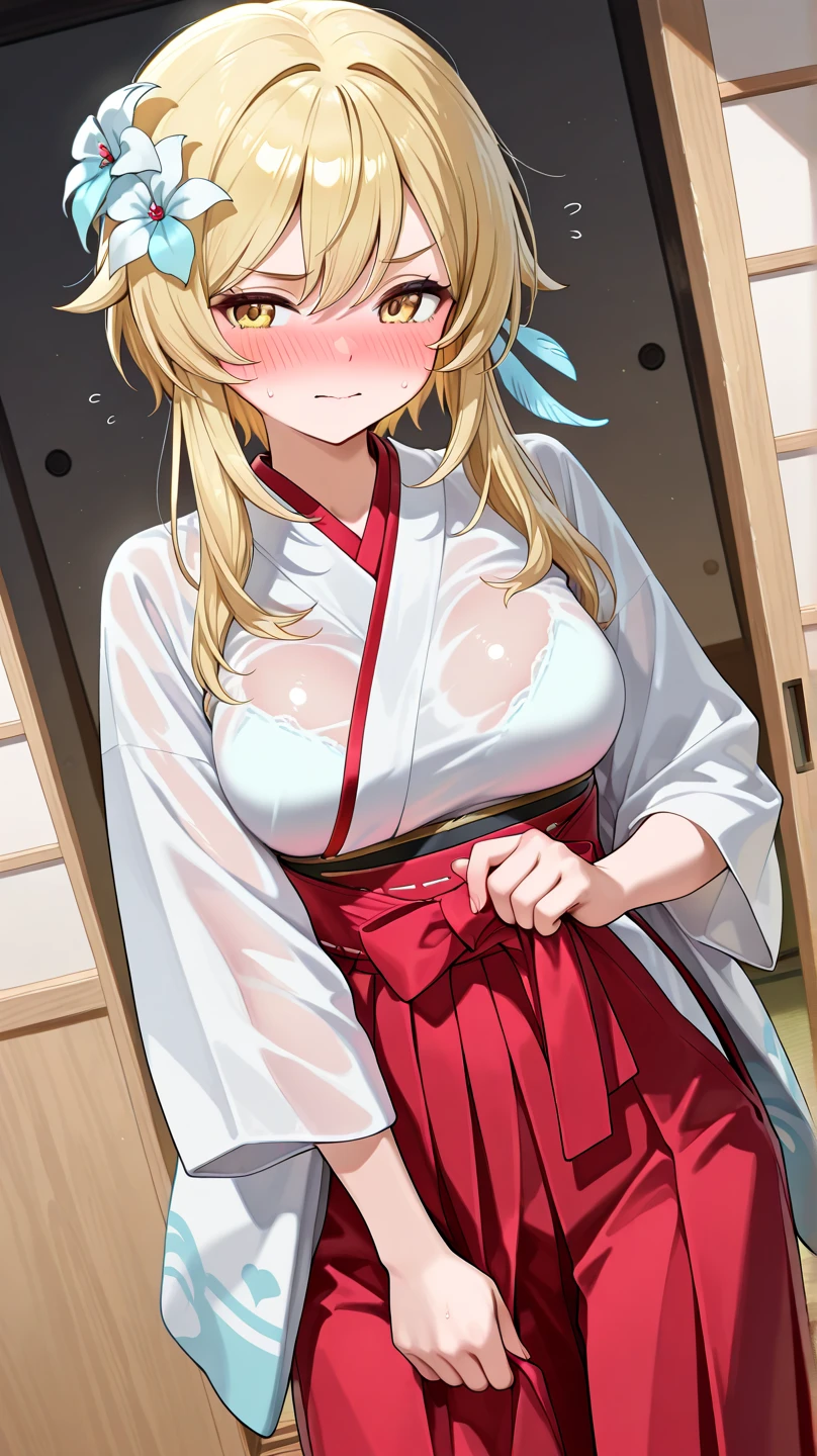 A blonde girl in a pink yukata with twin tails is raped by a man in a festival forest,Highest quality,masterpiece,(((1man and 1girl,having sex))),A young and is violently raped and cums inside her, crying and screaming.,Obvious flat chest,Visible genitalia,Tears flowing,Her clothes are in disarray and her breasts are visible,A young girl spreads her legs wide in an M-shape