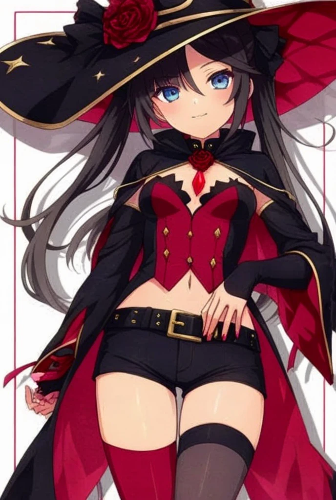 masterpiece, best quality, 1 girl, detailed beautiful face, megumin, witch, smiling, flat chest, multiple views, bent over, pantie shot