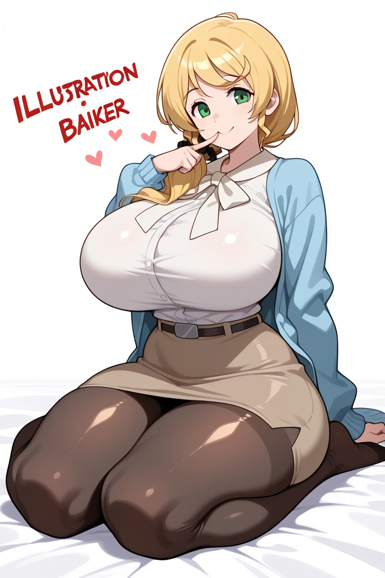 Highest quality, High resolution,8k、naked、One girl、On a chair、（（Girl is having sex in cowgirl position）），Boobs shaking violently up and down、A large amount of semen is applied、Smiling face、blush（1.9）、Sweat（1.9）、steam、Golden Hair（）, Big eyes、Blue eyes, Short Hair, Mole under eye, Huge breasts（1.9）, bangs, Cleavage, clavicle,Big Butt， indoor, blue archive（anime、Asuka horse Toki、Sure, Asuma，Maid clothes（Pulled up to her chest）、（Exposing）、（Exposed nipples））、｛A close-up of the buttocks from the side｝ 　　　　　　　One Black Man，Big Penis，（A man has sex with a girl）