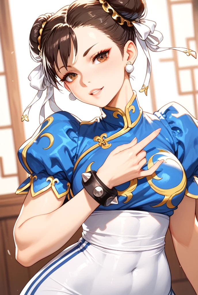chun - li, busty big tit