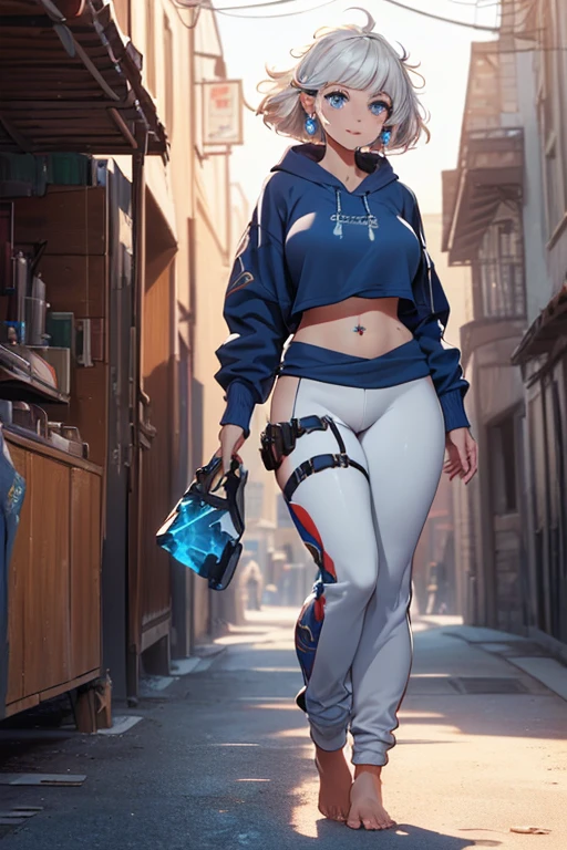 music, sunny, a world-famous DJ with a blue jacket and a headphone who can create an aura that increases moving speed and restores HP, a beach with speakers and fans from Free Fire, 16k, vibrant