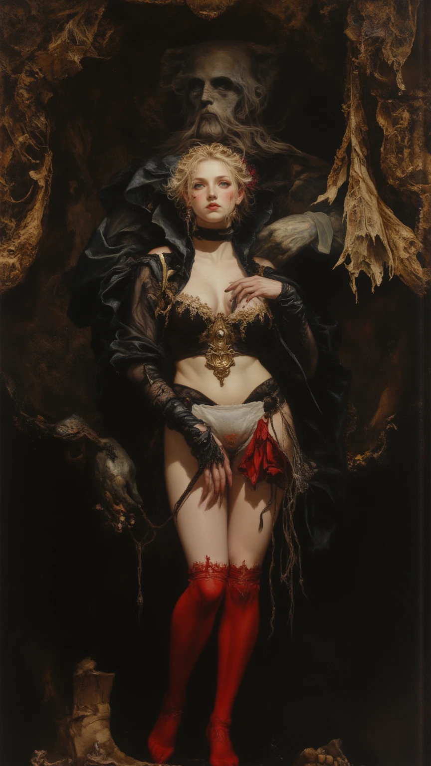 face of 1 succubus, detailed skins,
tails, wings dramatic lighting, ombre,
(best qualityer, work of art, )
1980s film, Agostino Arrivabene's film grains absurd, high resolution, ultra detaild