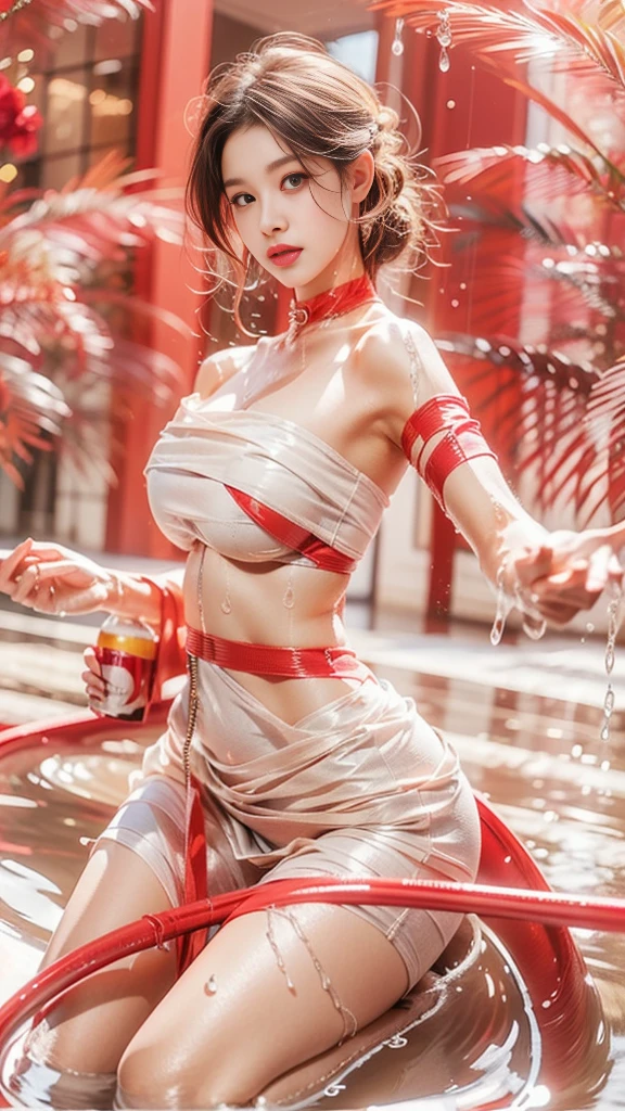 (Best Quality), ((Masterpiece), (Details: 1.4), 3D, HDR (High Dynamic Range), Ray Tracing, NVIDIA RTX, Super Resolution, Unreal 5, Subsurface Scattering, PBR Textures, Post Processing, Anisotropic Filtering, Depth of Field, Maximum Acutance and Acutance, Multilayer Textures, Albedo and Highlight Maps, Surface Shading, Accurate Simulation of Light-Material Interactions, Perfect Proportions, Octane Rendering, Bicolor Light, Large Aperture, Low ISO, White Balance, Rule of Thirds, 8K RAW, Pink puffiness, NSFW, ((2 girls love each other)), (crowd watching), exposed, seductive, sexy, ((Superman uniform)), ((Superman pose)) movies, tears, teardrops, (torn clothes: 1.9), (transparent wet clothes: 1.8), (perspective part: 1.8), charming leg temptation, drooling, bare shoulders, real rain, wet hair,.. Wet transparent pajamas, wet torn panties, breasts coming out, sweaty skin, blushing, (cum in face:1.4), (cum in tits:1.8), (cum in ass:1.4), (on stage), (he's wet), (panties half off)