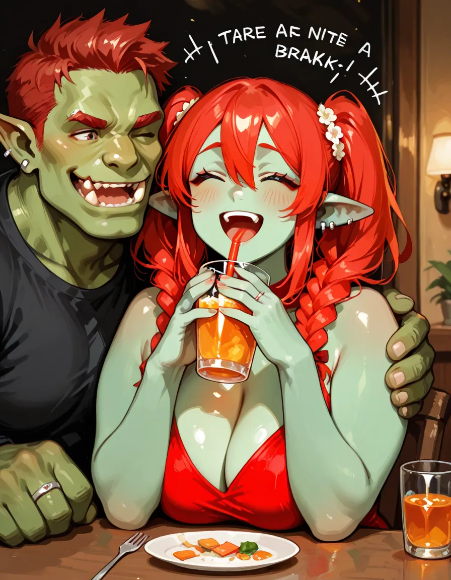 score_9, score_8_up, score_7_up, shaded BREAK 1futanari and 1girl, futanari Bonnie having sex with Shego, red hair, shiny black eyes, white skin, thick black slave collar around neck, long hair, black hair, red eyes, white skin, long hair, v-shaped eyebrows, smug, looking at viewer, topless, bottomless, fully naked, fully nude, girl bouncing on futanari's lap, squirting liquid, penetration from behind, huge penis penetrating vagina from behind, sex scene, vagina spread by huge penis from behind girl, vagina leaking liquid, blushing, screaming from ecstasy, tongue out, eyes looking up in climax, hand squeezing breast, fingers squeezing breast, fingers teasing nipple, pulling nipple, bodies touching, large breasts, huge breasts, round full breasts, super thin waist, heart shaped hips, kissing, Bonnie's penis penetrating Shego's vagina, Shego straddling Bonnie while being penetrated, sexual intercourse, sensual scene, outdoors, sunset, balcony