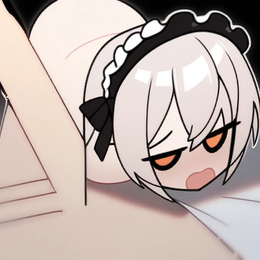 upskirt, duo focus, equestria girls, blushing, sunset shimmer, bra, underwear, grin, evil smile, erection, smiling, butt, clothes, maid, black panties, underwear, sunbutt, show accurate, vector, male pov, tenting, crotch big bulge, big erection in pants, offscreen male character