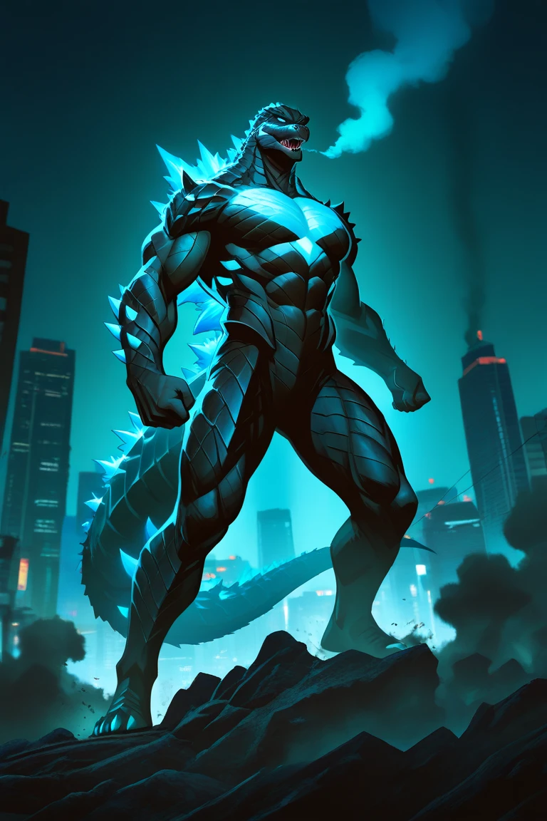 godzilla kong the movie, godzilla portrait, character portrait of godzilla, giant kaiju dragon monster, kaiju, hq 4k phone wallpaper, godzilla, wojtek fus, kaiju towering above new york, kaiju battle, mechagodzilla, by Arthur Pan, phone wallpaper, mobile wallpaper, guillem h. pongiluppi