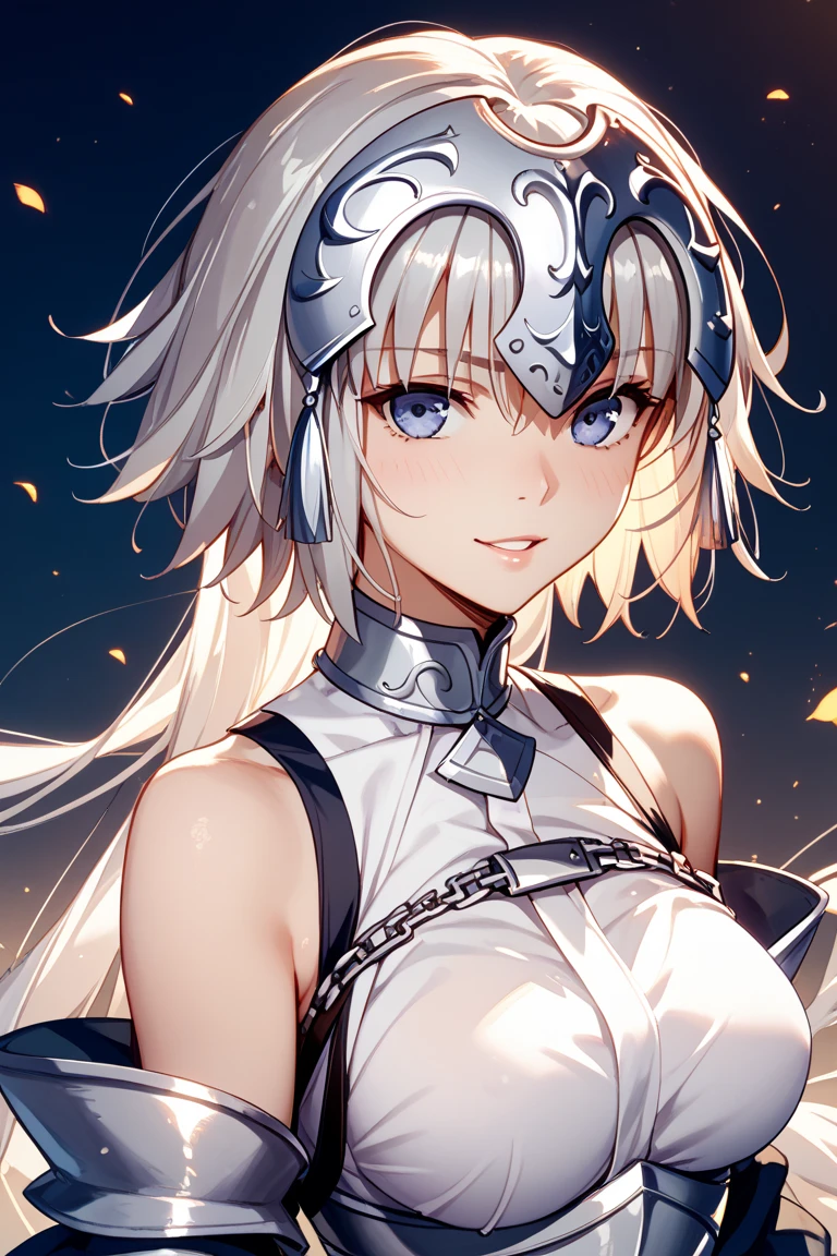 ((9:8 wide portrait)) highres, Adult female, ((detailed)), soft lighting, (color contrast), full body, Long white hair, brown eyes, rabbit ears, rabbit tail, fitted armor, medium breasts, brandishing a sword, on a battlefield, looking fierce, looking determined, detailed eyes, cute, toned body, sexy body, ((armor, gloves, black_boots))