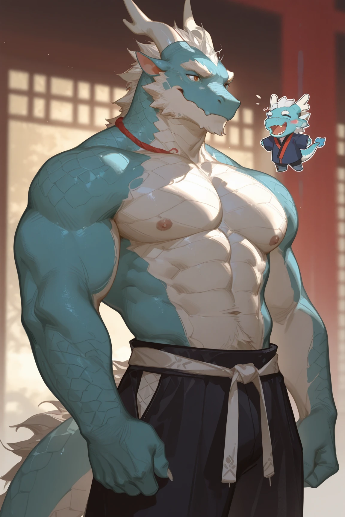 score_9,score_8_up,score_7_up,score_6_up,score_5_up,score_4_up,source_anime,((anthro)),sweaty,(((furry))),(male),(adult),solo,athletic,((high saturation)),sexually, sexy pose, blushes:0.3, pokemon, ((samurott)), nipples, sweat, sweaty, musk, (snout:1.1), vibrant, (slightly chubby:0.7), (muscular:1.3), (bulge), fundoshi, ((yukata)), shy, embarrassing, fangs, tongue, sweat, sweaty, in heat, panting ,close up view, first person view, worm'eye view, side view, (looking at viewer), ((by bebebebebe, by syuro))