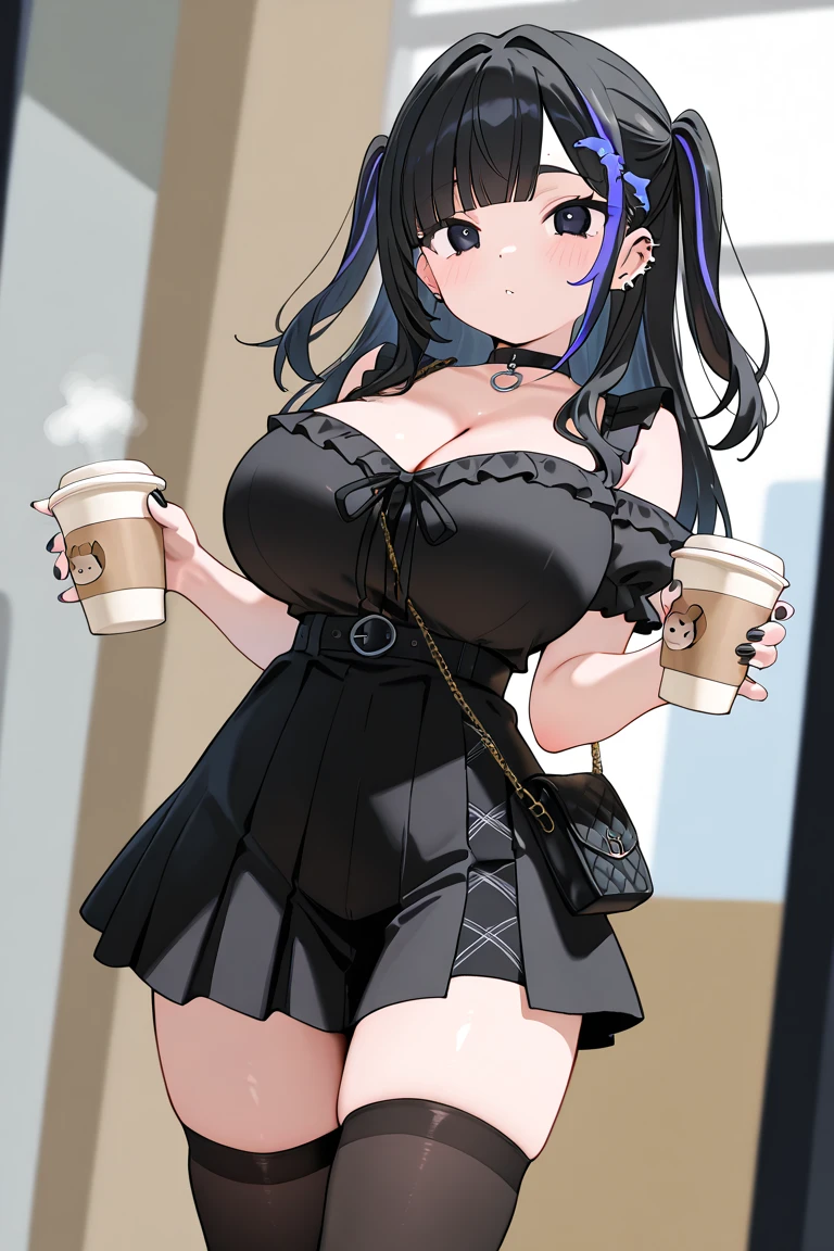 (medium breasts:0.6),(from above:1.2), ((Face)), (Close-Up:0.4), (( eat a cake and have a coffee)),highest quality、(real、photorealistic:1.4),(ultra high resolution, 8K RAW photo, clear focus), best qualtiy, natural lighting, field depth, (Bright pupils, detailed beautiful eyes, high detailed face), Red lip, (tight focus:1.2, from below:1.2), sexy posing, erotic cute,cooking Research Institutes(beautiful and luxurious:1.2),(double breasted:1.0,under bust:1.0), gap between buttons,(((corset belt))),(((high waist skirt,))) seductive weak smiling,(with sparkling eyes and a contagious smile),open mouth, Looking at Viewer