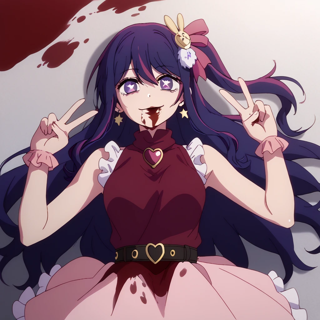 Jibril, upper body, blushed, perfect anatomy, detailed eyes, detailed lips, extremely detailed eyes and face, vivid colors, sharp focus, bra, masterpiece:1.2, ultra-detailed, bra, blushed, ((((mistress, blood on hands)))), ((doggystyle)), (solo), ((disgust, disdain))