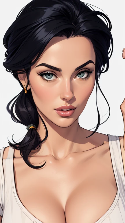 Personagem mulher estilo a seios lindos redondos e firmes tompunk Fiona rainha Anna de Arendelle com marcas de guerras Imagem de desenho animado de uma mulher .Ilustra??o estilo desenho animado, estilo de arte dos desenhos animados, estilo de arte dos desenhos animados, digital illustration style, estilo atompunk design de personagens altamente detalhado, arte digital detalhada coragem, Forest fan art, Design de personagens de retrato, beautiful digital illustration, retrato de alta qualidade, Arte em quadrinhos, mulher jovem cabelo com transas lindas . Queen Anna of ArendelleBeautiful lined eyes Medium large bust and wonderful sexy clothes. image expression of sexual desire from waist to head illustration Queen Anne of Arendelle atompunk style Fallout 4 style pose beautiful round, firm breasts playboy magazine Character Christina Ricci black hair style Morticia AddamsCartoon image of a woman .cartoon style illustration, estilo de arte dos desenhos animados, estilo de arte dos desenhos animados, digital illustration style, design de personagens altamente detalhado, arte digital detalhada fofa, City fan art, Design de personagens de retrato, beautiful digital illustration, retrato de alta qualidade, Arte em quadrinhos, jovem expressando desejo sexual. Corpo inteiro esculturalStoryboard em quadrinhos:1.8, Cartoon tirinhas,tirinha:: Jennifer Lawrence,Selena Gomez(1 mulher) O corpo inteiro de uma loira de 30 anos,Dressed in a handsome captain'esposa'terno ,Em uma casa futurista, estilo de quadrinhos da Marvel, hiper HD, Ultra-HD 24K