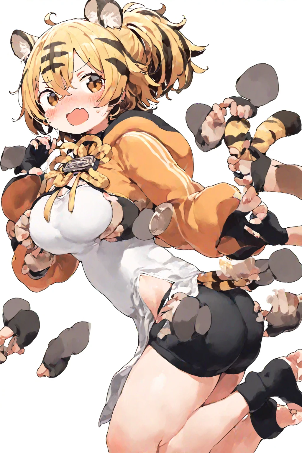 score_9, score_8_up, score_7_up, source_anime, masterpiece, best quality, official art, official style, uncensored, rating_explicit, BREAK takamori haruka, curvy, (torn clothes:1.2), puffy nipples, bestiality, ape, huge penetration, internal cumshot, cum inflation, excessive cum, orgasm screaming,