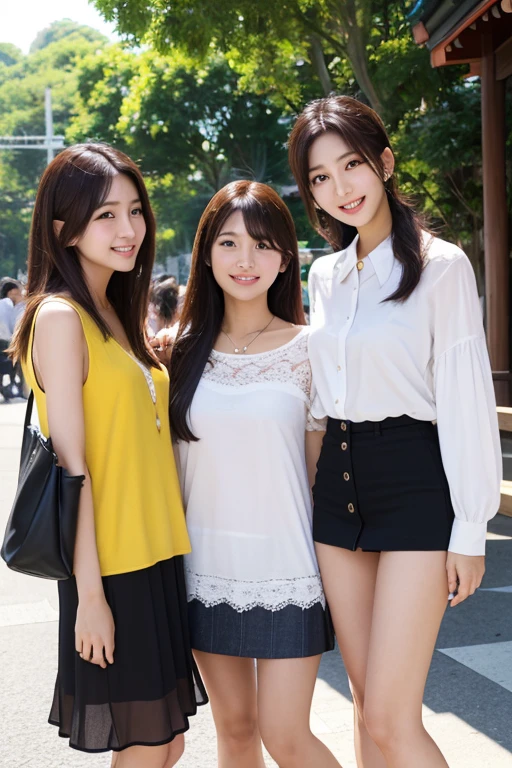 Best-quality, Masterpiece, Ultra-High-Resolution, (Photorealistic:1.4), Raw-Photo, Extremely-Details, Perfect-Anatomies, (3-girls), 18-years-old and the most popular Japanese idol, 38-years-old and the most popular Japanese actress, 28-years-old and the most popular Japanese model, (all having a lot of fun at outdoor-drinking-party), all sitting on each camping-chair, all different faces, extremely cute face like the most popular Japanese idol, extremely beautiful face like the most popular Japanese actress, extremely pretty face like the most popular Japanese model, all extremely beautiful eyes, all extremely beautiful and each different colored hair, all extremely beautiful skins, all extremely beautiful bodies