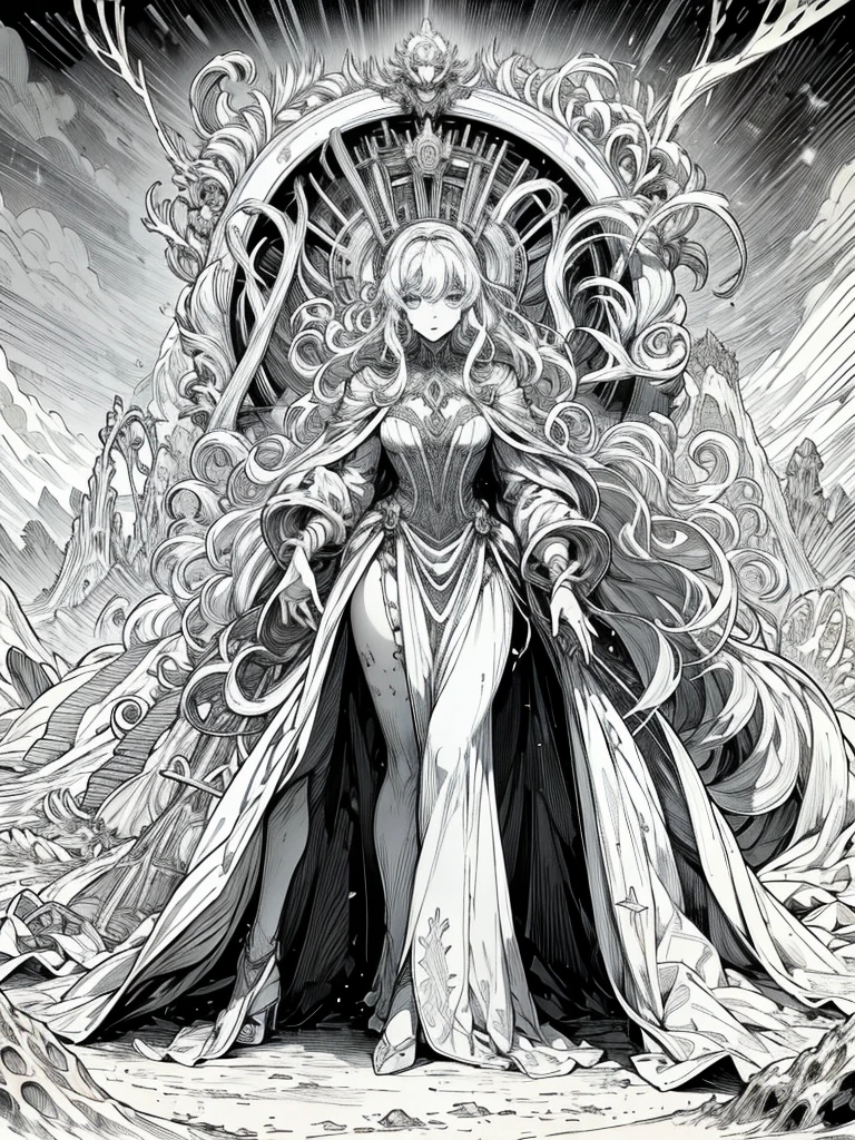 classy woman in a dress, mature woman, slanted eyes, 1girl, light purple hair, long hair, blue eyes, extreme close up dynamic pose, black clothes, red background, centred, art deco, movie poster, masterpiece, 4k, hd, best quality, detailed, thick line art, variable line art, vintage poster, carnival style, extravagent,