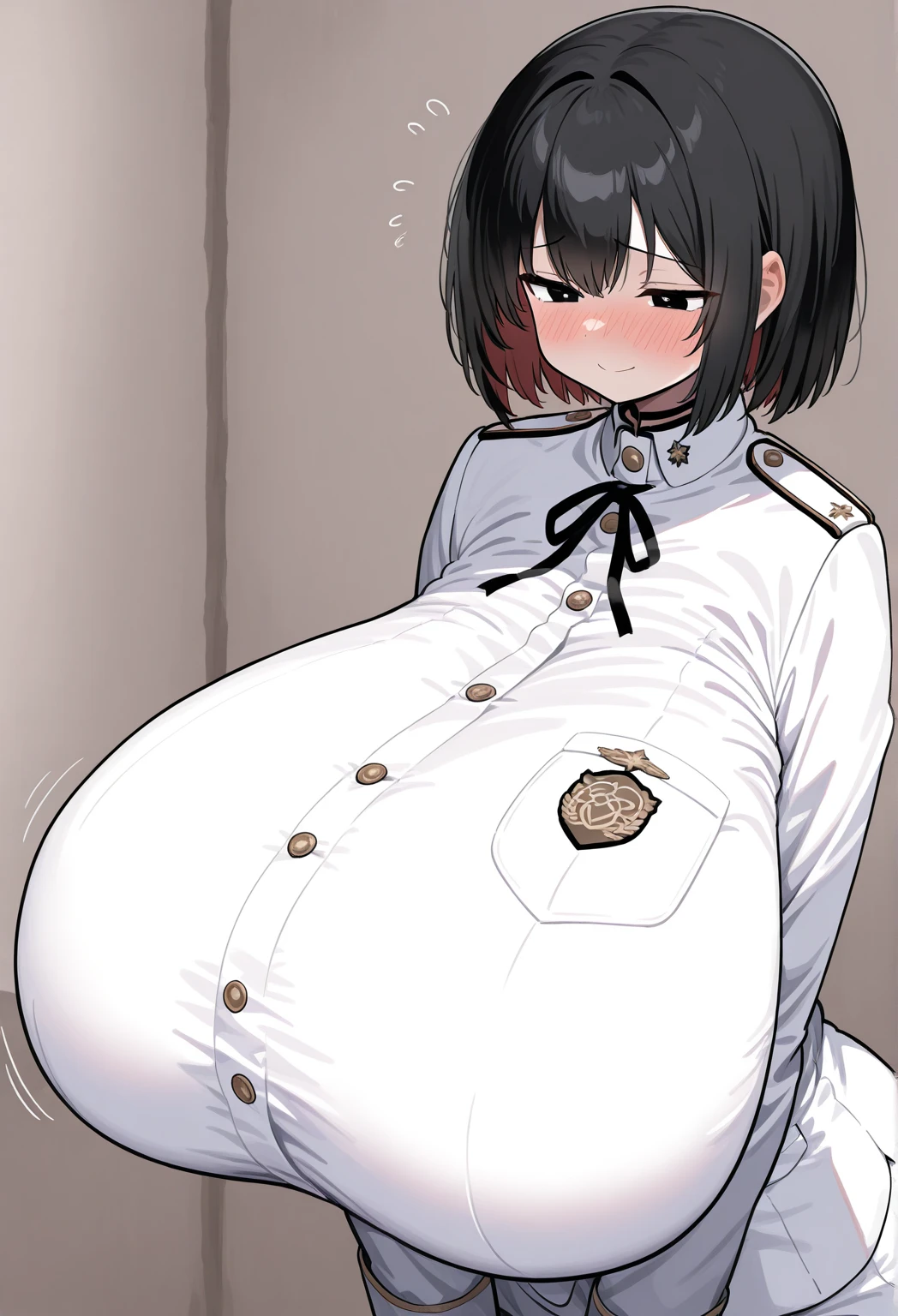 score_9, score_8_superior, score_7_superior, sauce_anime, evaluation_Safety, BREAK hakase fuyuki, One girl, Virtual YouTuber, Red eyes, Gray Hair, Long hair short hair, Low twin tails, Side Lock, Hair Clip, Neck ribbon, Red ribbon, Black sweater, Collared shirt, Open jacket, White jacket, flower, Tea belt, Long sleeve, Sleeves are longer than the wrist, White gloves, Pleated skirt, Black Skirt, Black Pantyhose, Lying in bed,Dutch Angle, Particles of light, light, Research Room, window, window shade,masterpiece, Highest quality, High resolution,Titty fuck,Hakase Fuyuki,Virtual YouTuber,vtuber,nsfw,bare breasts,penis,paizuri,breast squeeze,Hakase Fuyuyuki,1boy,男性がsuperior,Horse riding,From the head,Sleep,lies down on bed,male on top,from head side,Woman lying on her back,lies down on bed,Horse ridingTitty fuck,sleepy,gigantic breasts,Huge breasts,