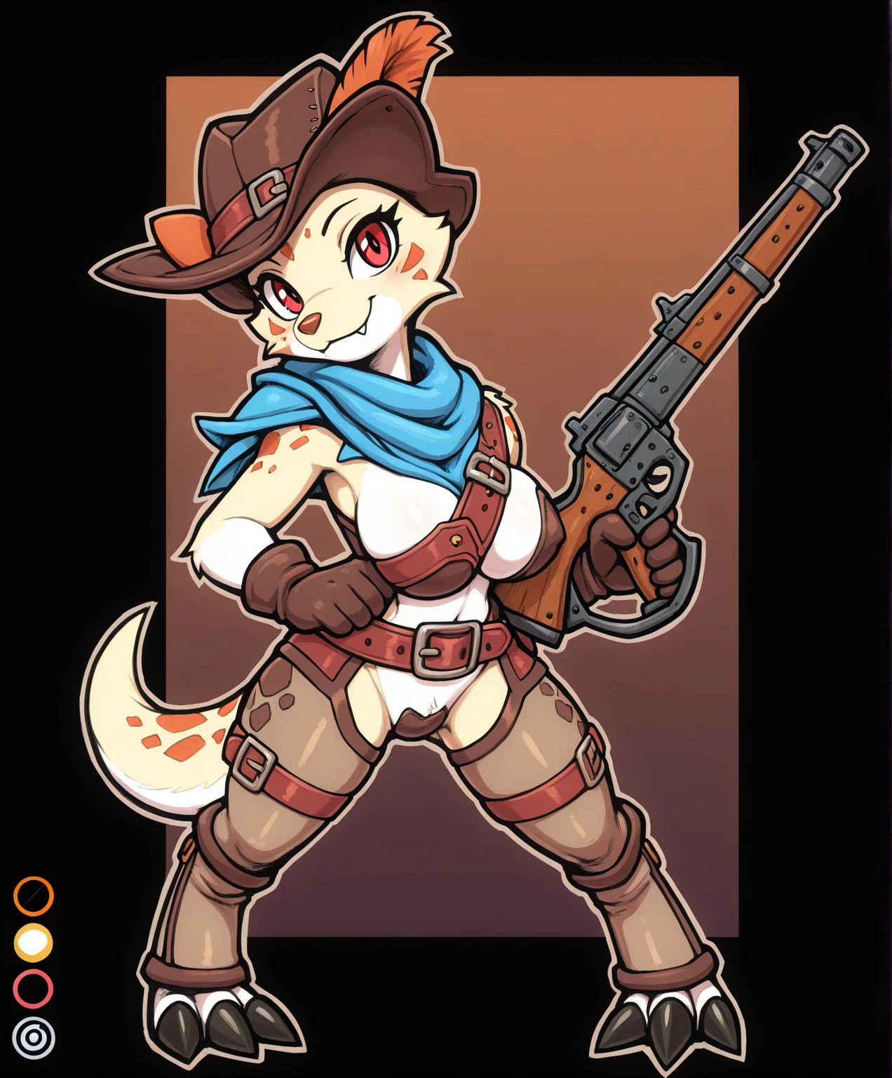 3girls, massive breasts and hips and butt, any outfit, any fur color and pattern [all colors and patterns allowed], any eye color and pupils [heterochromia allowed], any location, night, any pose, doing anything, sci fi weapon, perfect body, doing anything and any pose