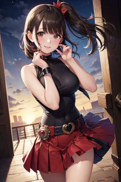 ((Halloween:1.5)), ((Halloween Costumes:1.5)), BREAK, ((In Kyoto Animation Style)), masutepiece, Professional Lighting, Detailed face, Detailed eyes, super precision, Extremely beautiful, Princess Face, 1 girl, Sexy Girl, ((Solo:1.5)), 20 years old, ((Cowboy Shot:1.5)), Dynamic Poses, Cute face, Boyish girl, BREAK, ((Dark hair:1.5)), ((shorth hair:1.5)), Straight hair, ((Short ponytail)), Black eyes, ((Smaller breasts)), BREAK, ((orange necktie:1.5)), Shibuya, A city scape, ((A slight smil)), Slightly open mouth, (Walking), kawaii faces, (Full body),