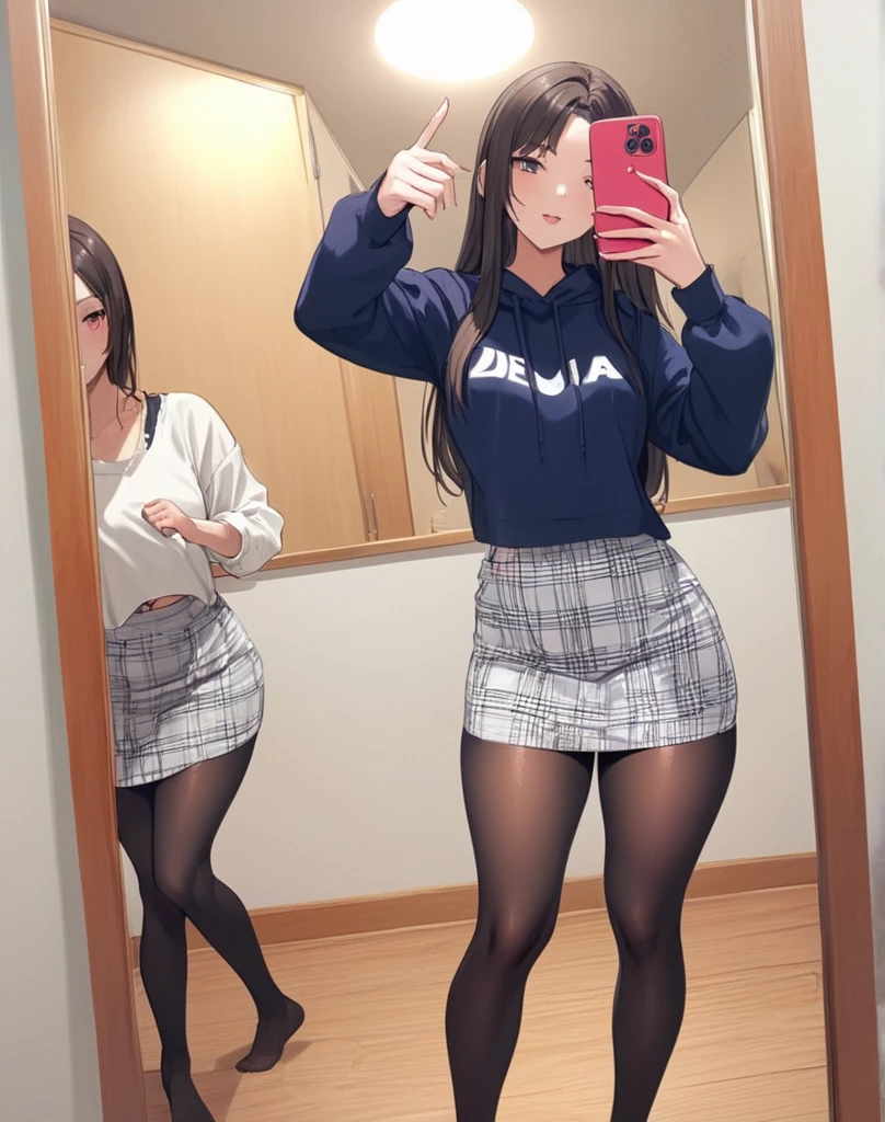 several girls stand in the corridor with their backs to the camera, 3 sisters looking in the mirror, very very low quality picture, Cute girls, In the queue, very accurate photo, low quality photo, a painting, Young, posing for a painting, 🤬 🤮 💕 🎀, private moment, Random Pose, beautiful girls, blurry, Cursed Photography, candid