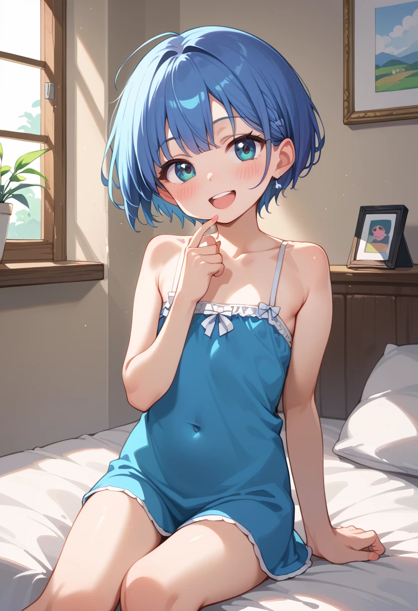 Two 15-year-old, Japanese elementary school girls, 110 cm tall and small titsed, (Flat chest), are walking to school wearing Baby blue micro mini, Baby blue micro mini tank tops, (navel-baring), (Baby blue bra, Baby blue panties), and carrying randsel, young beautiful girl, Baby Face, face of a very young , (love to show off their panties), (loves to show off her cute naked), (She is her chest with her is not wearing underwear), (Nipples are also visible, from the front), ((Showing Nipples)), (No chest pads), (Fabric so thin that you can see through), (The outline of the nipples clearly expresses the shape of the nipples))), ((Nipples visible through clothing), (Fabric so thin that you can see through showing my vagina),