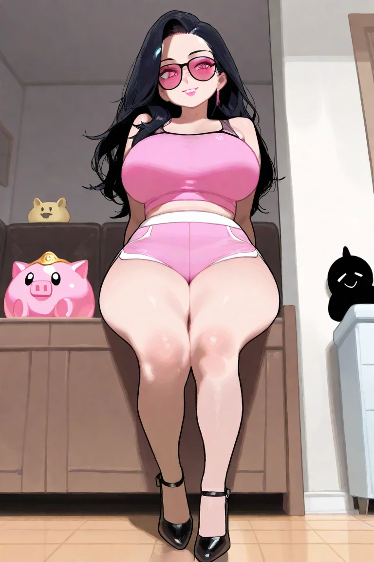 One boy with normal skin and one girl with magenta skin, one boy with normal skin and one girl with magenta skin only. Boy, normal skin, black hair, naked, big penis, on his knees, licking girls pussy. Girl, magenta colored skin, purple eyes, long length pink hair, naughty face, blushing, hearts surrounding her, naked, very big udder, big breasts, massive fat belly, Really big Feet, spreading legs, on the couch, letting boy lick her pussy, a whole lot of pussy juice. Boy with normal skin and girl with magenta skin Equestria girls, in the living room, boy with normal skin and girl with magenta skin, cuerpo completo, High resolusion.