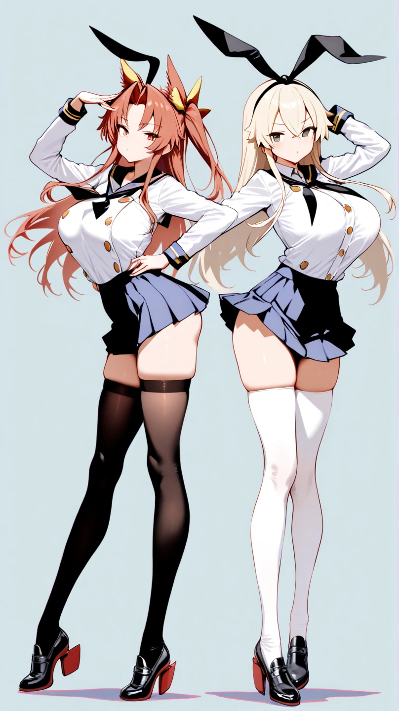 {masterpiece}, {highest quality},2 girls,school_uniform