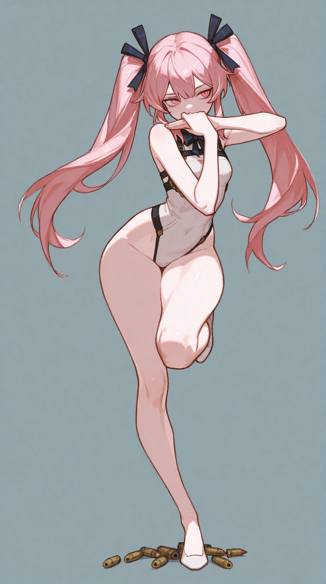 ,child,cute,pink hair,thick thigh ,mini camisole, thick thighs,flat chest,pink mini camisole,crop top, Nahida x yaemiko, loli,child,flat chest,fullbody,perfect thighs,standing, thick thighs, blushing,loli,, standing straight, head to toe capture on the frame,loli,, toes,bare feet,, ,white background, cute,open abdomen,perfect body ratio, body ratio, white background, front facing, looking at viewer, ,, baby girl