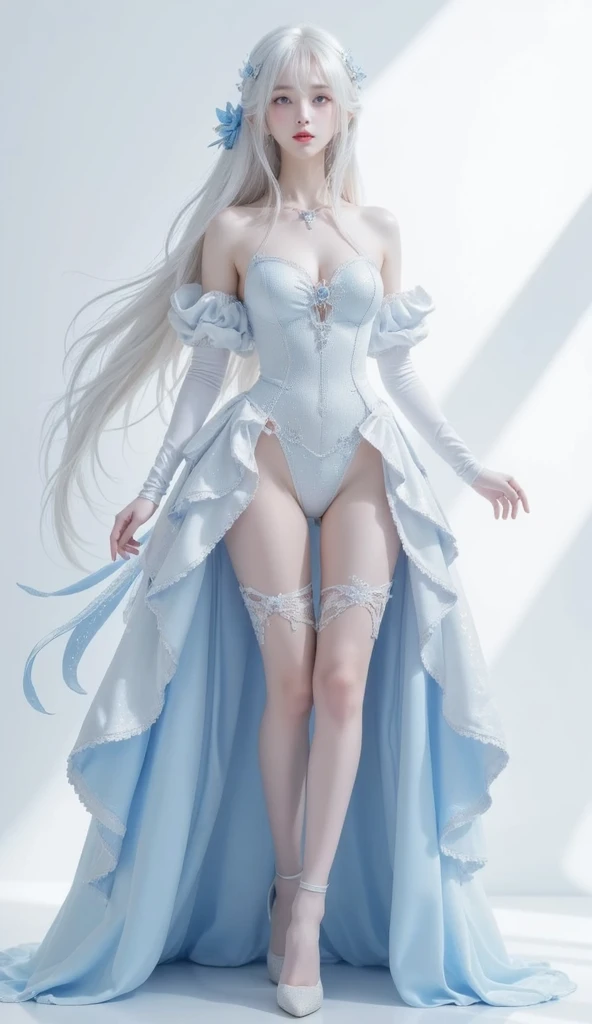 Royal sister,Delicate Frost Queen,put the crown on your head,mature body,tall figure,number,Leg length,4K,HD,Translucent lace,白皙plump figure,pretty face,Little cherry mouth,beautiful and delicious(3D royal sister),plump figure,gloss gel coat,gorgeously dressed queen,Gem Diamond Crown,