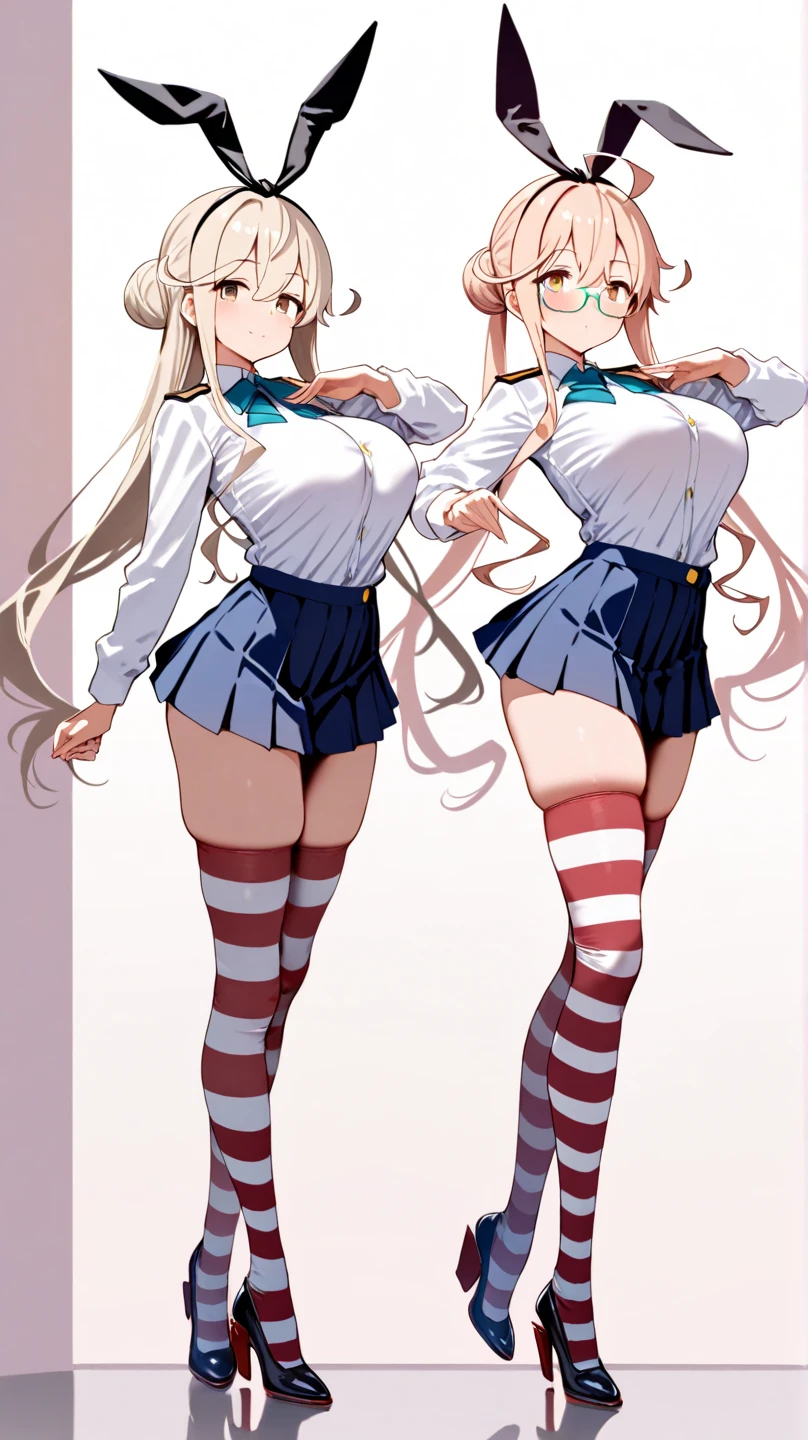 (最high quality)), ((masterpiece)), (Get used to it), Perfect Face　20-year-old women　3 girls　The cutest girl　４K　High precision　high quality　Blonde twin tails　Navy blue school swimsuit　　Sailor collar　Cat ear　White knee socks　Blowjob　Lots of drooling　cock　I'm being rubbed on my chest from behind.　Pant voice　Ahegao　climax　Crab Stock　Stand on tiptoes　Ass Focus　Embarrassed look　Pussy　A large amount of semen in the ass　The eyes are the heart　White Breath　Pussyに手をあてる　Blowjob