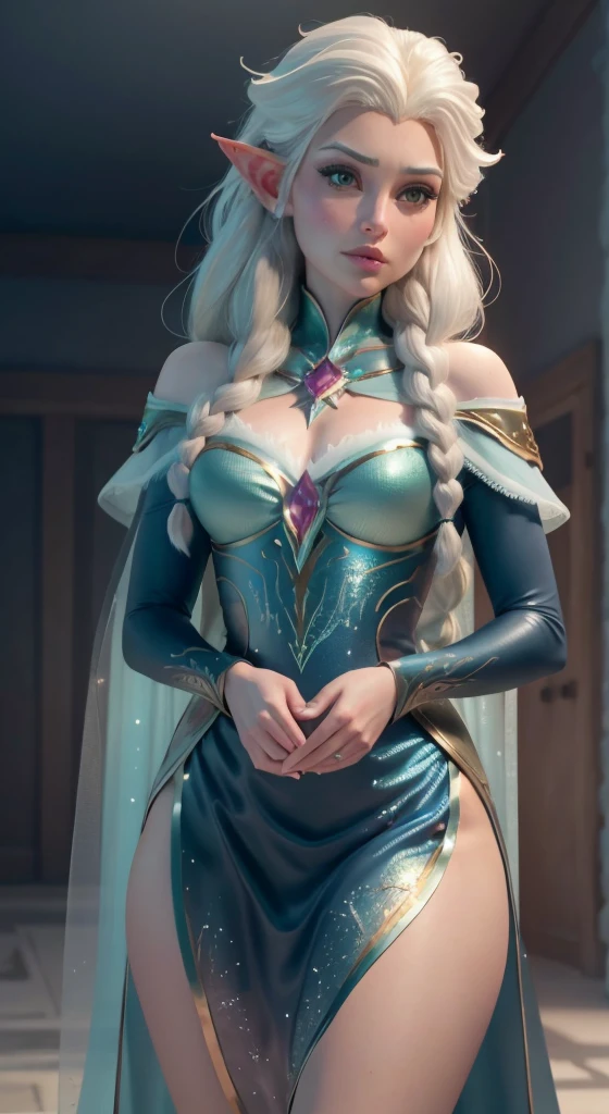 (elsa frozen-rose quartz SU mezclando modelos .) (ultra FUSIÓN) Highly detailed CG unity 8k wallpaper, style shot, complex, high detail, dramatic, highest quality movie still image, very detailed, masterpiece, best quality, character design, Elsa, Elsa from Frozen,Diamante Rosado fusión (( Dark style)), realistic ultra-detailed rendering style, natural light, sharp character design, (hard focus, 8k), (((natural skin texture))), 8k textures, soft cinematic lighting, adobe lightroom, dark room, hdr, Sophisticated, Elegant, Rich Detail, Sharp Focuilm Look) )), Soothing Tones, Detail Frenzy, Intricate Detail, Super Detail, Low Contrast, Soft Film Lighting, Dull Colors, Exposure Blending, HDR, Fade, 35mm, f/1.4, ISO64, f16, 25 sec.