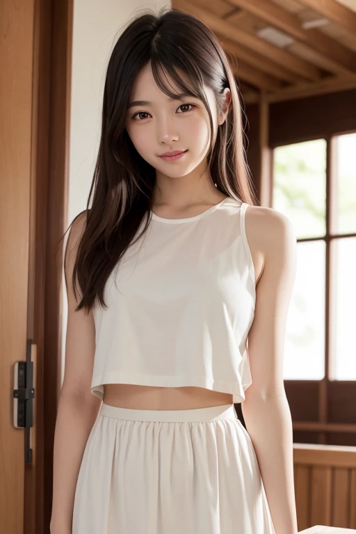 shaved elementary school student,An angelic, young smile,A detailed depiction of a 6-yeas shaved pussy, b