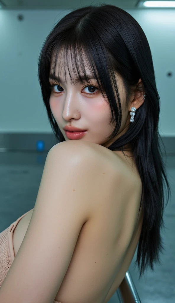 ((Best Quality, 8K, Masterpiece: 1.3)), 1girl, Slim Abs Beauty: 1.3, (Hairstyle Casual, Big Breasts: 1.2), Dress: 1.1, Super Fine Face, Delicate Eyes, Double Eyelids, Smile, Home