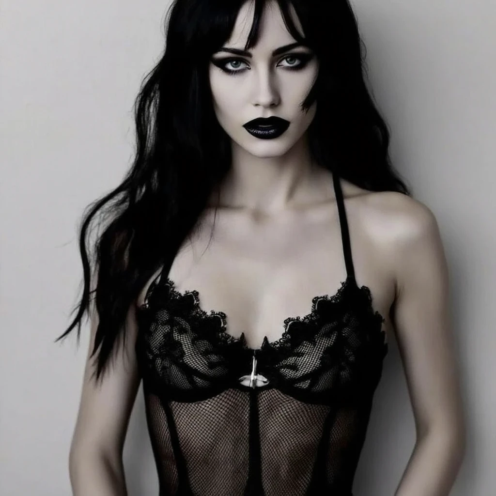 (masterpiece), (best quality), (realistic), Nikon RAW photo, Fujifilm XT3, beautiful 1girl, young 19yo, Ultra realistic, gothic aesthetic, black-haired girl, silky, shiny hair, seductive leaning forward detailed skin, pale-white (highlighted) skin, turquoise-blue eyes, realistic eyes, goth makeup, ultra realistic, 16k, high quality, picture-perfect, flawless, clean, masterpiece, professional artwork, detailed artwork, cinematic lighting, cinematic bloom, realistic shading, (((perfect female body, narrow waist))),(large breasts:1.3)lora:GoodHands-beta2:1>, , ((girl standing)),upper body, black shirt, black skirt and pantyhose clothing (realistic texture), large hips, thick thighs, thick legs, blade to side, strike pose, blade down, blade right hand,, blurred background (masterpiece, best quality, high quality, highres, ultra-detailed), different poses at different angles.
tight_black_shirt,
light_black_hair,
facing_viewer,
(ultra detailed), 8k, 4k, intricate, upper_body, best lighting, office, sunlight,
Big natural breasts,