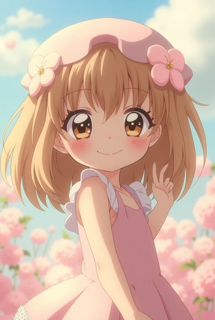 1 cute girl with