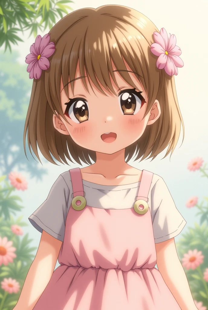 1 cute girl with