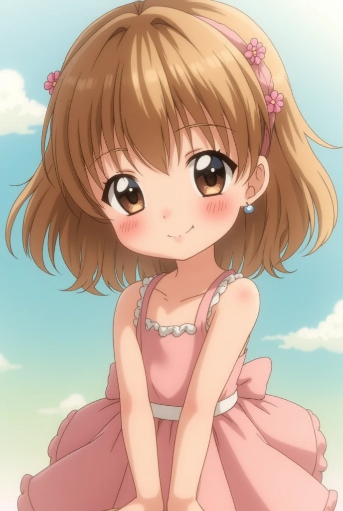 1 cute girl with
