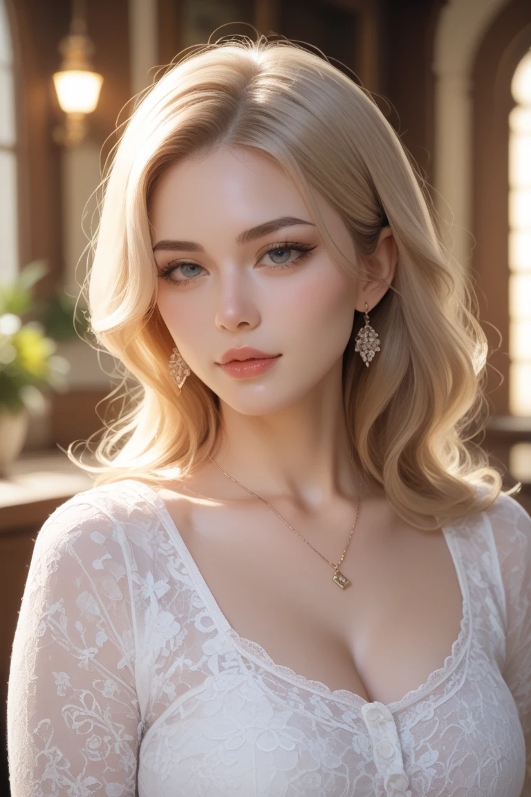 Photos of beautiful women's daily lives